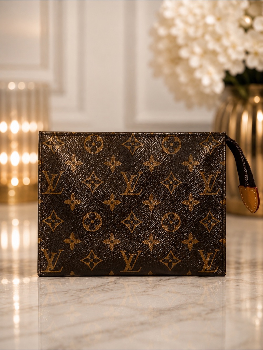 Louis Vuitton Monogram Vintage Travel Toiletry Pouch | LV Cosmetic bag